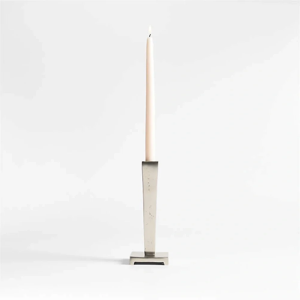 CRATE&BARREL X ATHENA CALDERONE NWT la linge metal candlestick taper holder